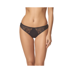 LUI et ELLE Трусы Victoria бразилиана низкой посадки, размер 4 (L), noir