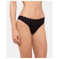 LUI et ELLE Трусы Стринги Alexandre средней посадки, размер 2 (S), noir