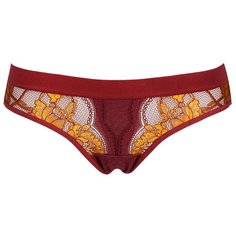 LUI et ELLE Трусы Virginie слипы низкой посадки, размер 2 (S), chocolat-or