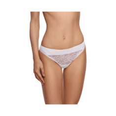 LUI et ELLE Трусы стринги Desiree с кружевом, размер 5 (XL), blanc