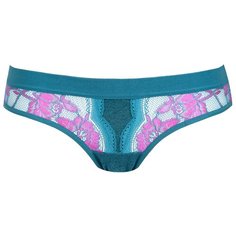 LUI et ELLE Трусы Virginie слипы низкой посадки, размер 5 (XL), bleu-vert