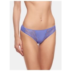LUI et ELLE Трусы слипы Desiree средней посадки с кружевом, размер 3 (M), lavander
