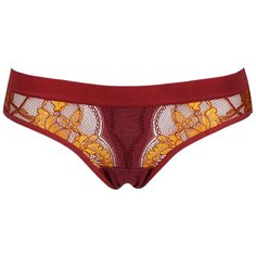 LUI et ELLE Трусы Virginie слипы низкой посадки, размер 3 (M), chocolat-or