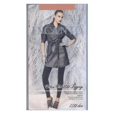 Леггинсы Incanto Cotton Club, 150 den, размер 3-M, marrone/melange (коричневый)