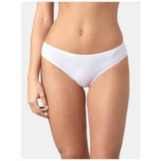 LUI et ELLE Трусы Classic Бразильяно средней посадки, размер 5 (XL), blanc