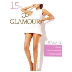 Колготки Glamour Betulla, 15 den, размер 4-L, nero (черный)