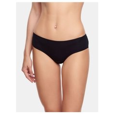 LUI et ELLE Трусы слипы Desiree средней посадки с кружевом, размер 4 (L), noir