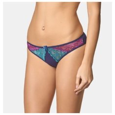 LUI et ELLE Трусы Melodie слипы низкой посадки с кружевом, размер 2 (S), myrtille