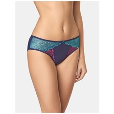 LUI et ELLE Трусы Слипы Melodie низкой посадки, размер 6 (XXL), myrtille
