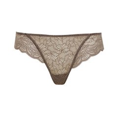 Lormar Трусы бразильяна Holly низкой посадки, размер 2, corteccia