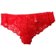 Innamore Трусы бразильяна Rosa низкой посадки кружевные, размер 1(40), rouge