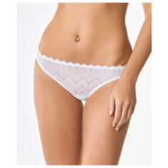 LUI et ELLE Трусы Carine слипы низкой посадки, размер 5 (XL), blanc