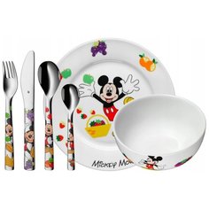Набор для завтрака WMF Mickey Mouse 1282959964, 1 персона, 6 предм., разноцветный