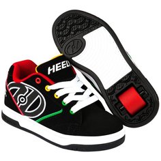 Роликовые кроссовки Heelys размер 34(3), черный/белый/красный