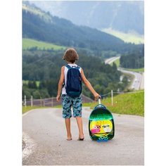 Чемодан PROFFI TRAVEL PH10148 пластиковый 2-х колесный СОВЯТА