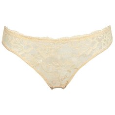 Luce del Sole Трусы слипы Fiore низкой посадки кружевные, размер 5 (50), телесный