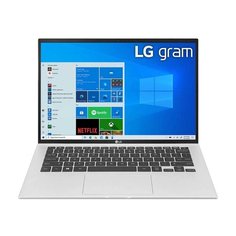 Ноутбук LG gram 14Z90P-G (Intel Core i5 1135G7 2400 MHz/16"/1920x1200/8GB/512GB SSD/DVD нет/Intel Iris Xe Graphics/Wi-Fi/Bluetooth/Windows 10 Home), серебристый