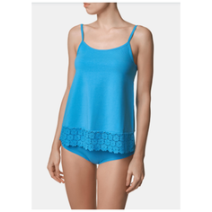 Майка LUI et ELLE, размер 2, лазурный