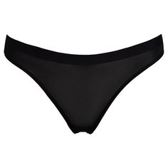 Alla Buone Трусы стринги низкой посадки без отделки, размер M(46), черный