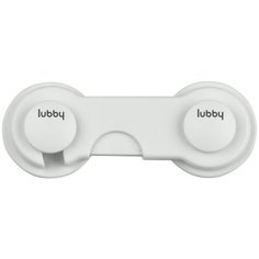 Замок для створок шкафчиков 13576 Lubby белый