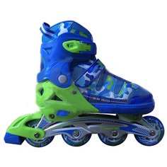 Коньки Swan TE-281C рамзер р.L 38-41 Blue-Green