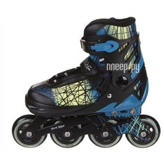 Коньки Tech Team Toxic р.35-38 Blue