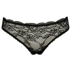 Luce del Sole Трусы слипы низкой посадки, размер 3 (46), черный