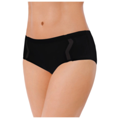 Alla Buone Трусы слипы бесшовные высокой посадки, размер L(48), nero