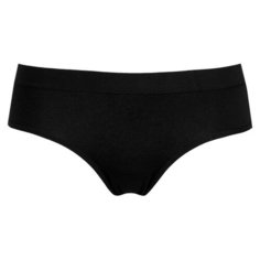 LUI et ELLE Трусы слипы Virginie средней посадки с кружевными вставками, размер 3 (M), noir