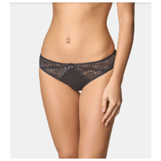 LUI et ELLE Трусы Слипы Melodie средней посадки, размер 5 (XL), noir