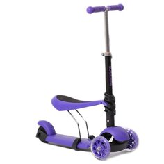 Самокат Black Aqua MG023 Purple