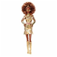 Кукла Star Wars C-3PO x Barbie Doll, Барби Звездные Войны C-3PO GLY30