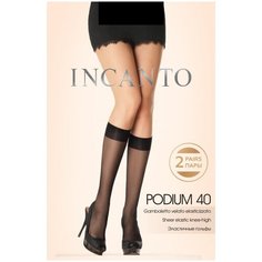 Гольфы Incanto Podium 40, 2 пары, размер UNI, nero