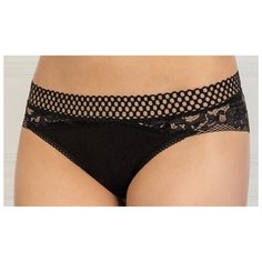 Innamore Трусы Freesia бразильяна с заниженной талией, размер 1(40), nero