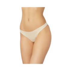 LUI et ELLE Трусы Invisible стринги низкой посадки бесшовные, размер 3 (M), beige