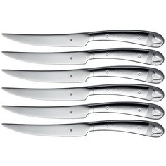 WMF Набор ножей для стейка Geschenkidee 1289616046 6 предметов серебристый