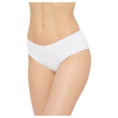 LUI et ELLE Трусы Invisible слипы средней посадки бесшовные, размер 4 (L), white