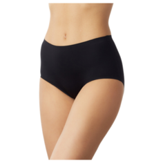 LUI et ELLE Трусы Слипы Invisible бесшовные высокой посадки, размер 6 (XXL), black
