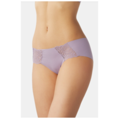 LUI et ELLE Трусы Invisible слипы с кружевными вставками, размер 4 (L), lavender