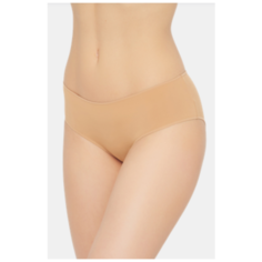 LUI et ELLE Трусы Invisible слипы средней посадки бесшовные, размер 2 (S), beige
