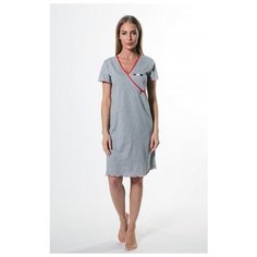 Сорочка Vienetta, размер M. серый