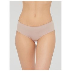 LUI et ELLE Трусы Invisible слипы средней посадки бесшовные, размер 5 (XL), nude