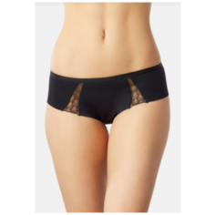 LUI et ELLE Трусы Invisible слипы низкой посадки бесшовные, размер 5 (XL), black