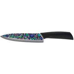 Шеф-нож Mikadzo Imari, лезвие 17.5 см, черный