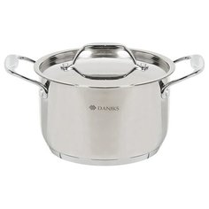 Кастрюля Daniks Профессионал 5L SD-A92-22 / 342658