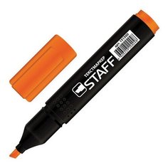 Текстовыделитель STAFF "STICK", ОРАНЖЕВЫЙ, 1-4 мм, 151500 - 12 шт.