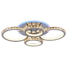 Светодиодная люстра 8052/2+2 CHR 176W+8W RGB Profit Light