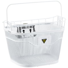 Корзина на велосипед Topeak basket front e-bike compatible fixer 3e (цвет: White)