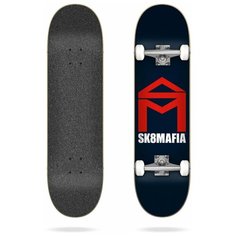 Скейтборд комплект SK8MAFIA House Logo Complete Navy 7.87 дюйм 2021