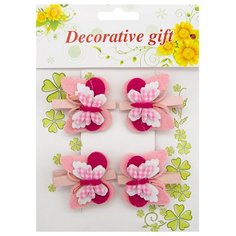 PR Набор декоративных прищепок Decorative Gift, упак./4 шт. (54) АЙРИС пресс